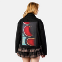 fragmentwing patch on female atelier canvas jacket in nightfall