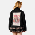 frogthefisher patch on female atelier canvas jacket in nightfall