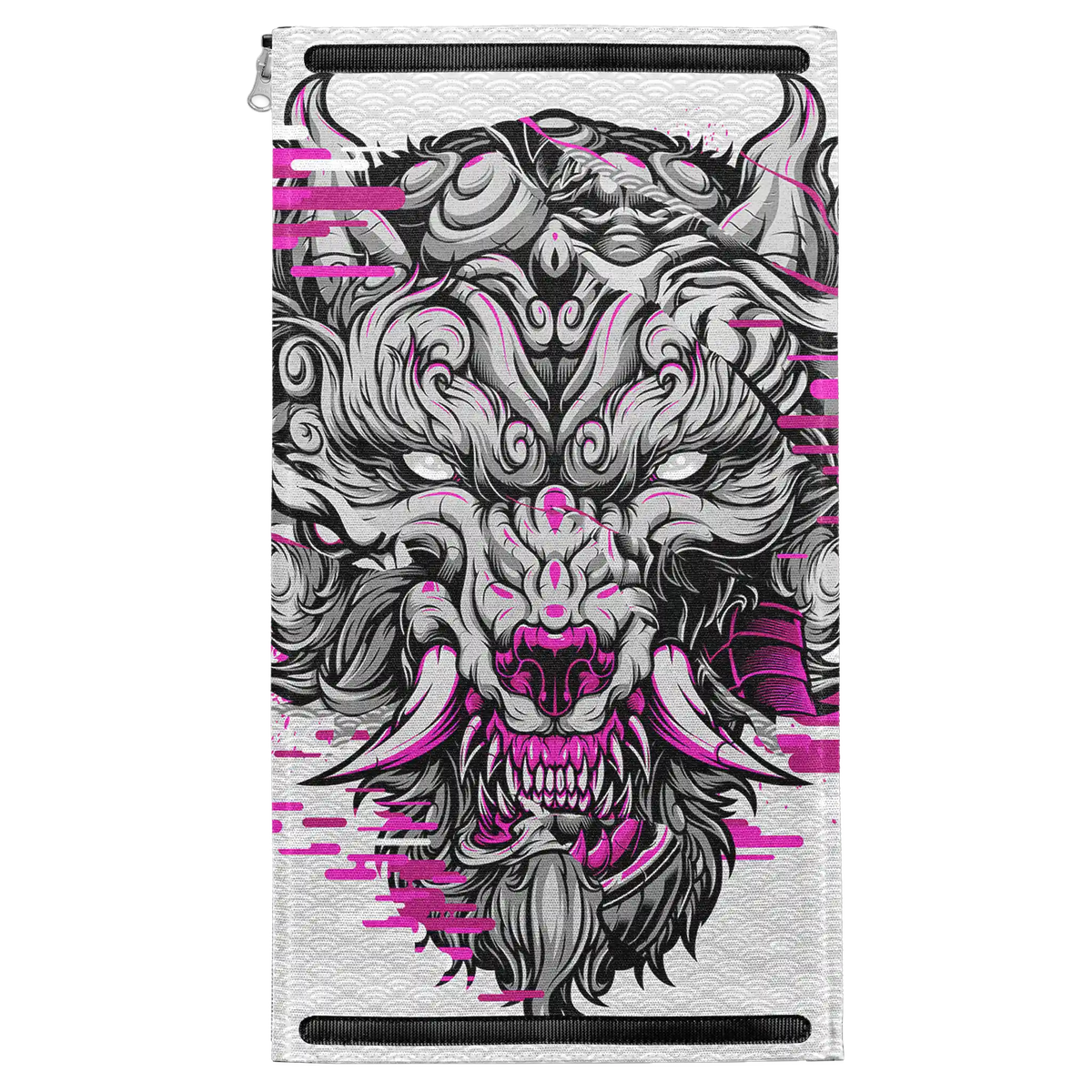 Fuchsia Fu Wolf Patch