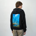 goldfieldsspirit patch on male essential zip hoodie in after hours