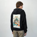 hocuspurrcus patch on male essential zip hoodie in after hours