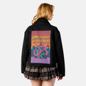 homeiswherethetentacleis patch on female atelier canvas jacket in nightfall