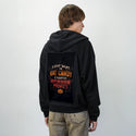 horrorandcandy patch on male essential zip hoodie in after hours