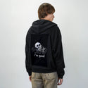 imgood patch on male essential zip hoodie in after hours