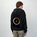 inthebeginning patch on male essential zip hoodie in after hours