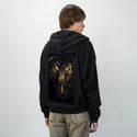 inthekingspalace patch on male essential zip hoodie in after hours