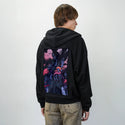 izanami patch on male essential zip hoodie in after hours