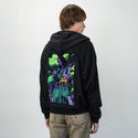 izanamilime patch on male essential zip hoodie in after hours