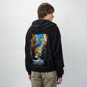 jumboskater patch on male essential zip hoodie in after hours