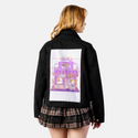 kawaiitaiyakistore patch on female atelier canvas jacket in nightfall