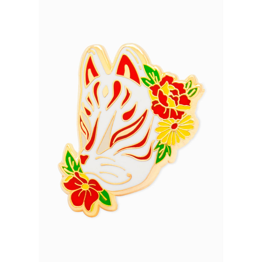 Kitsune Mask Pin