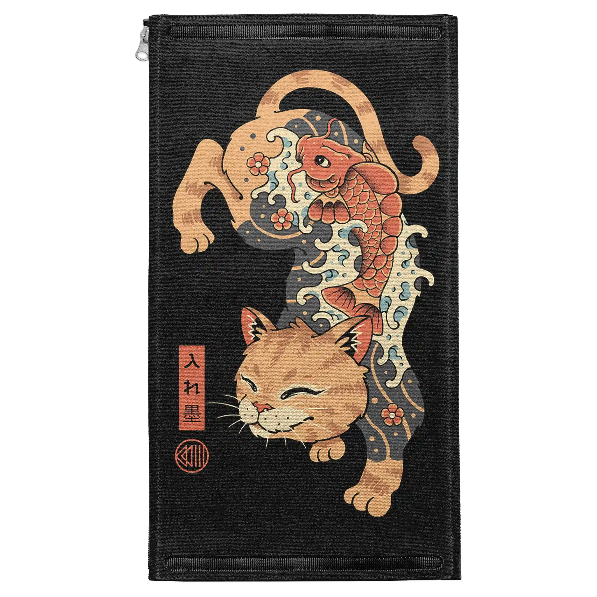 Koi Fish Cat Patch