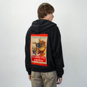 kungfukenny patch on male essential zip hoodie in after hours