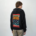 liquidswords patch on male essential zip hoodie in after hours