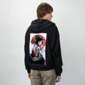 lollipopgeisha patch on male essential zip hoodie in after hours