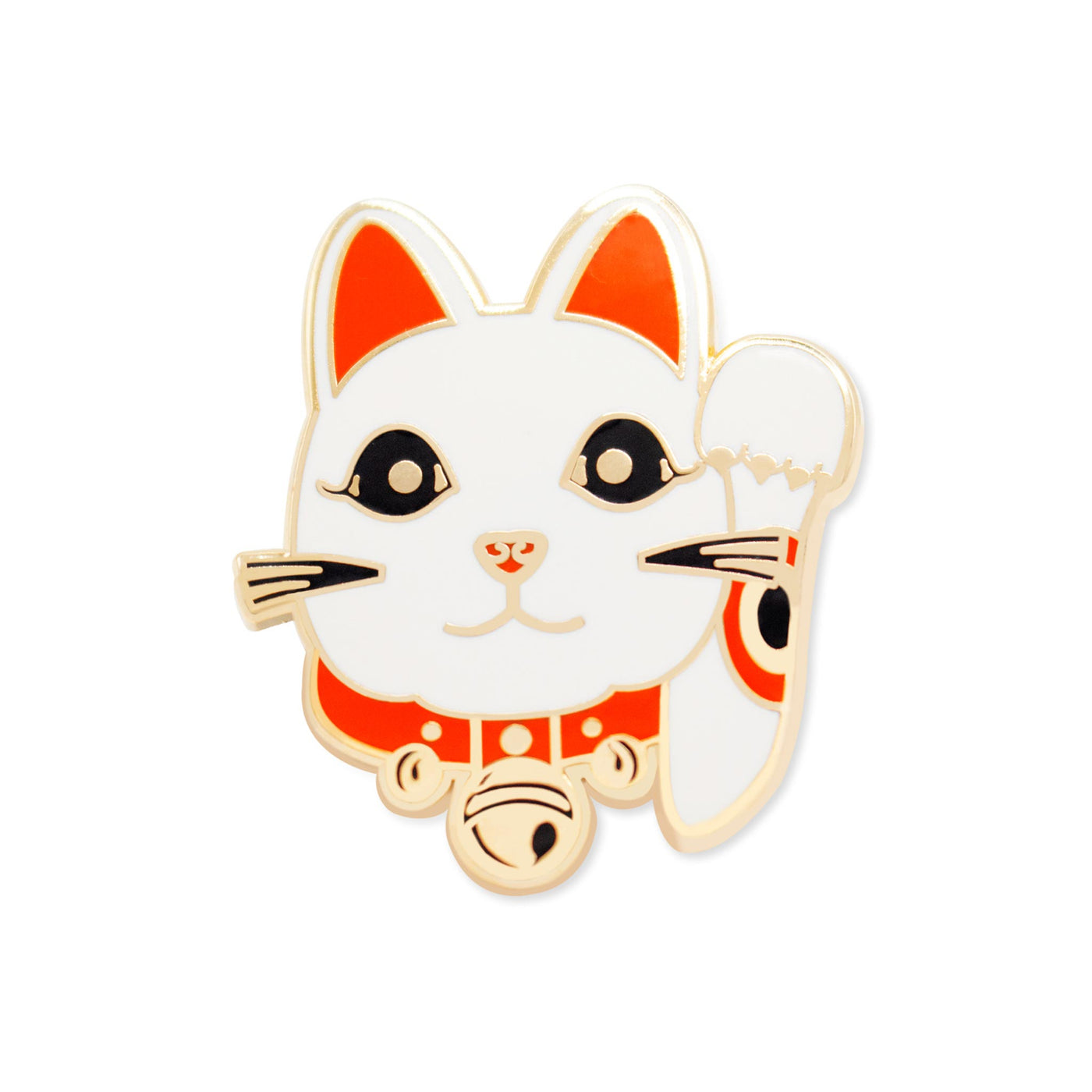 Maneki Lucky Cat Pin
