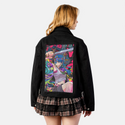 maharlika patch on female atelier canvas jacket in nightfall