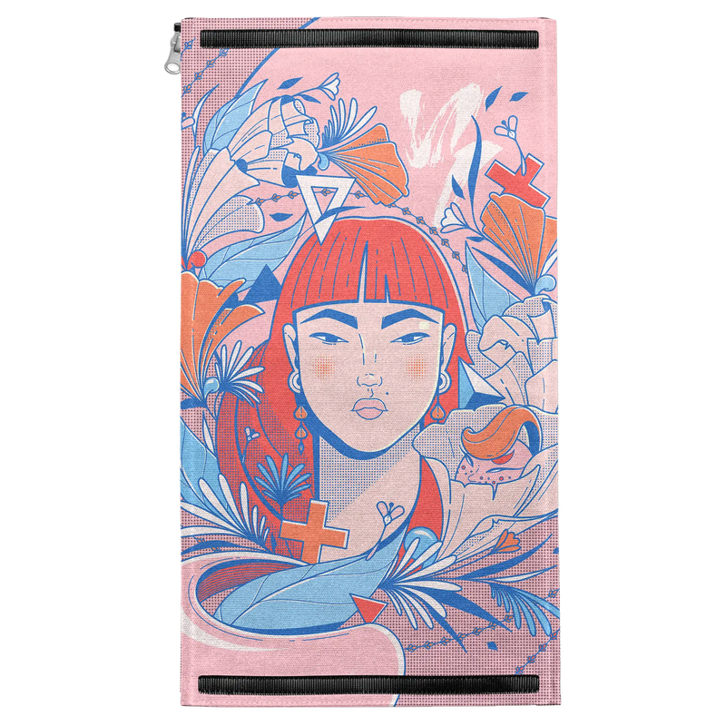 Red Blossom Patch