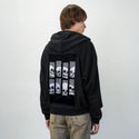 mementomoritrip patch on male essential zip hoodie in after hours