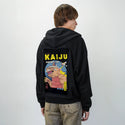 meowsterdestruction patch on male essential zip hoodie in after hours