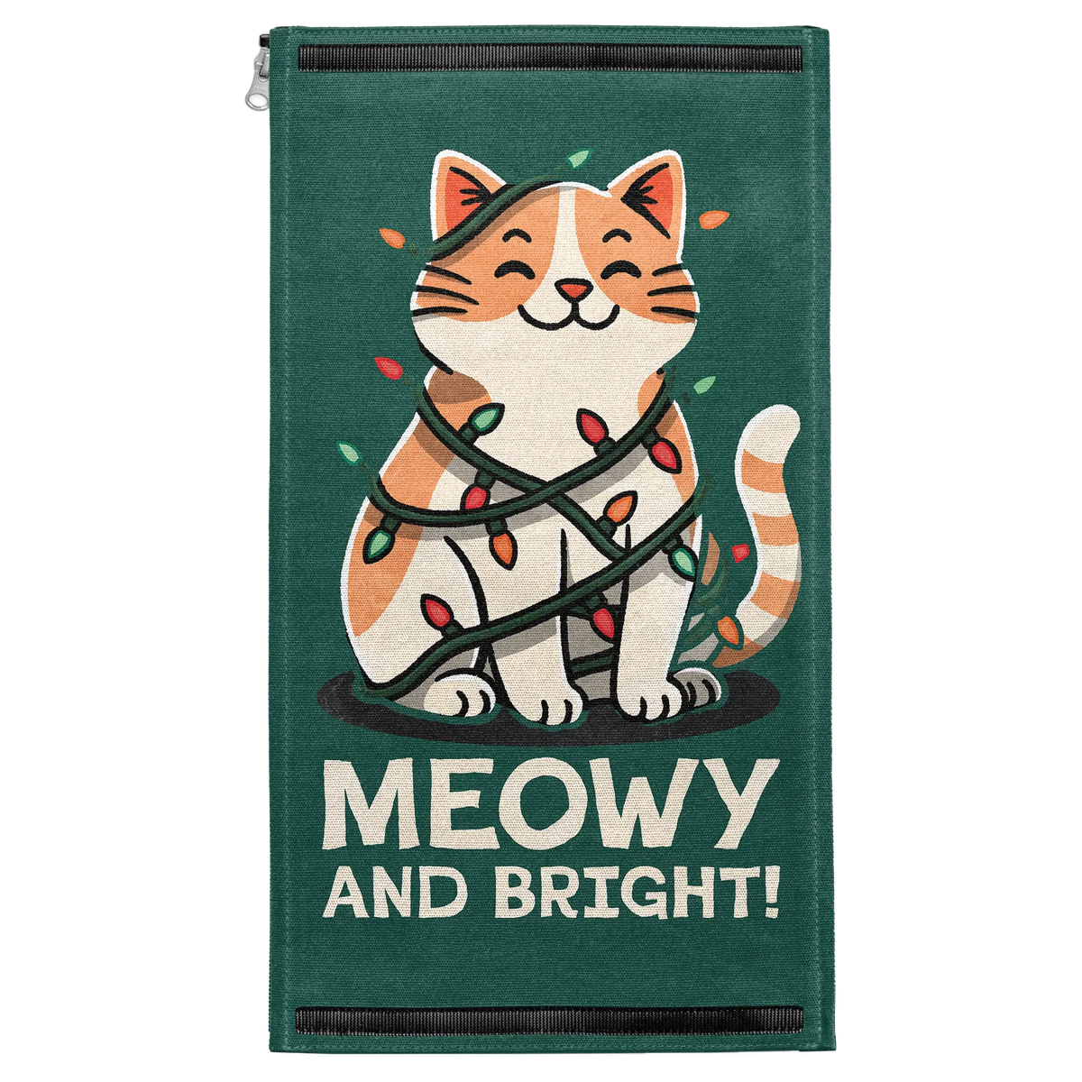 Meowy Bright Christmas swappable art panel mockup