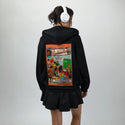 miseducation patch on female essential zip hoodie in after hours