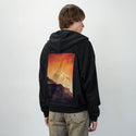 mountainsonmars patch on male essential zip hoodie in after hours