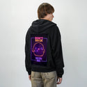 neondontduckwithme patch on male essential zip hoodie in after hours