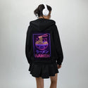 neonkawaiiramen patch on female essential zip hoodie in after hours