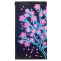 Neon Retro Sakura Patch