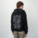 oceandreams patch on male essential zip hoodie in after hours