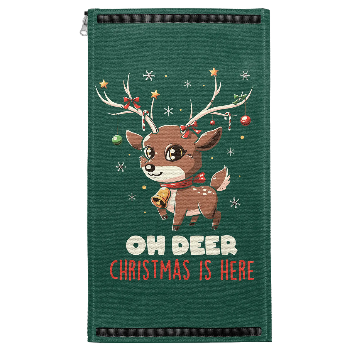 Oh Deer Christmas swappable art panel mockup