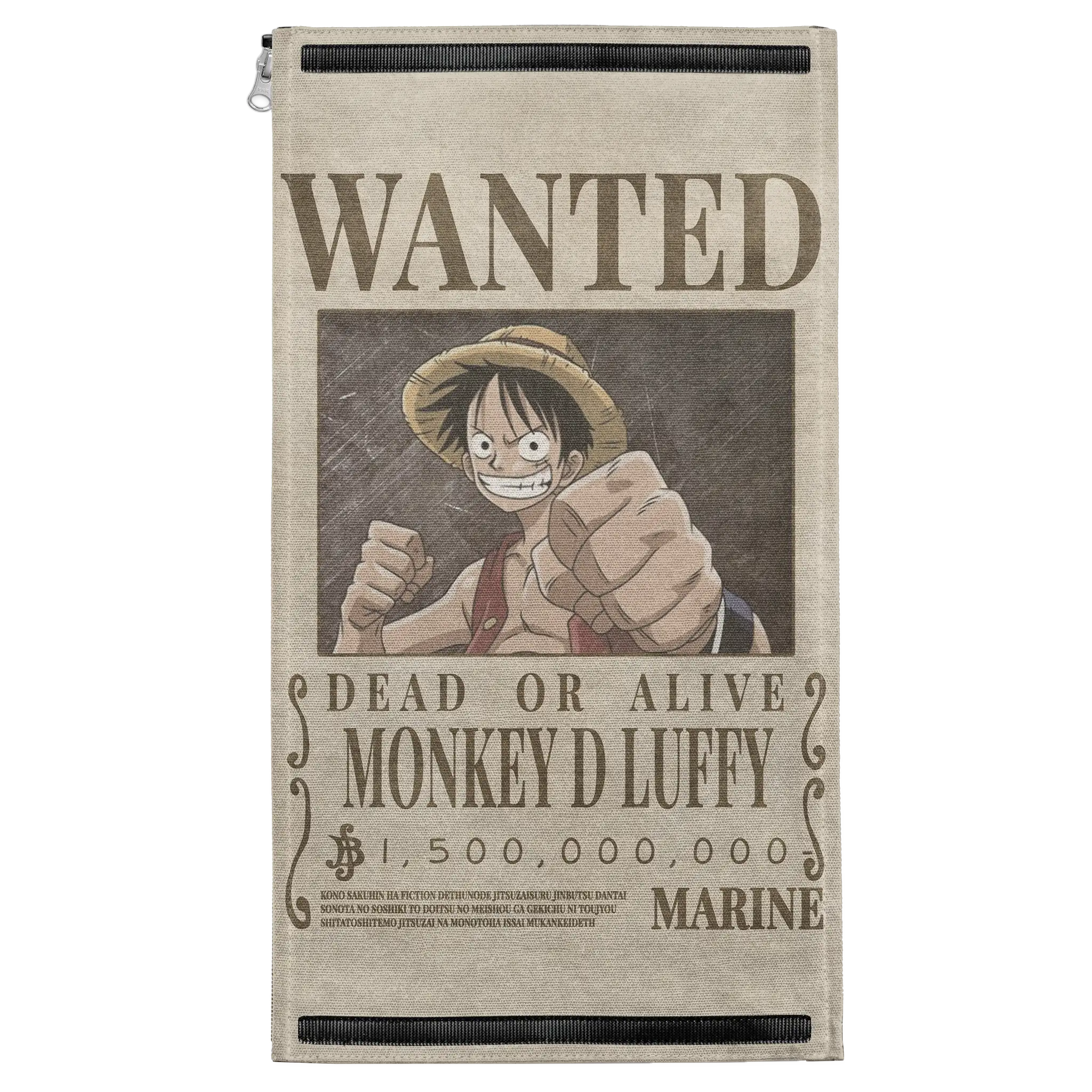 Wanted Straw Hat Patch