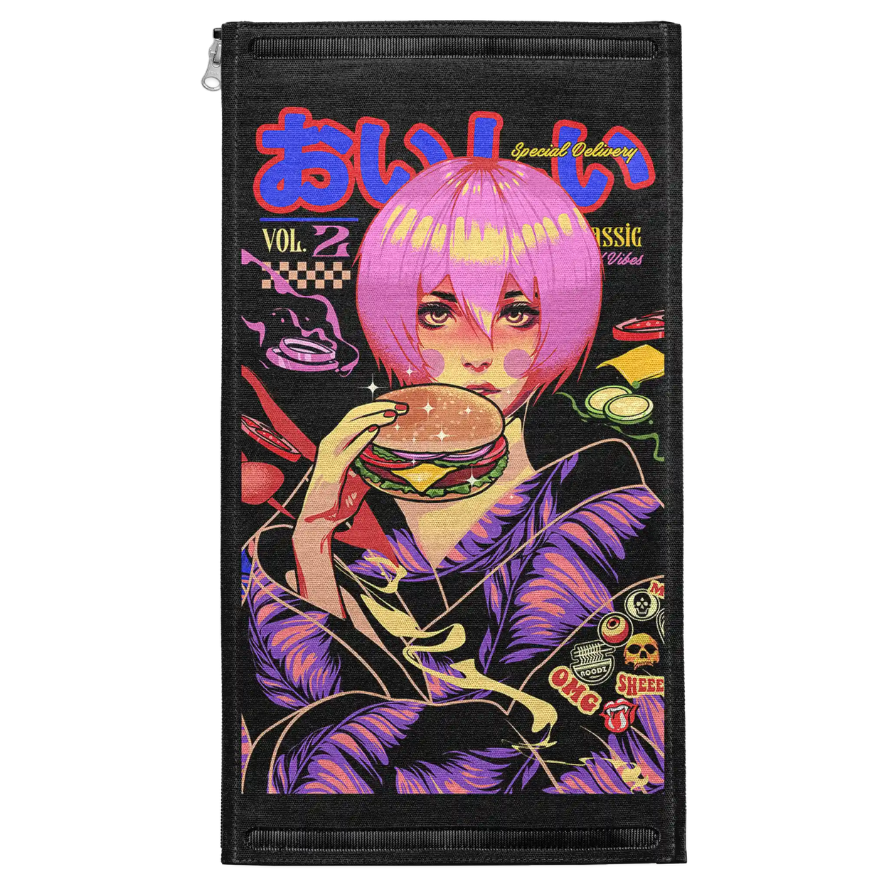Oishi Burger Geisha Patch