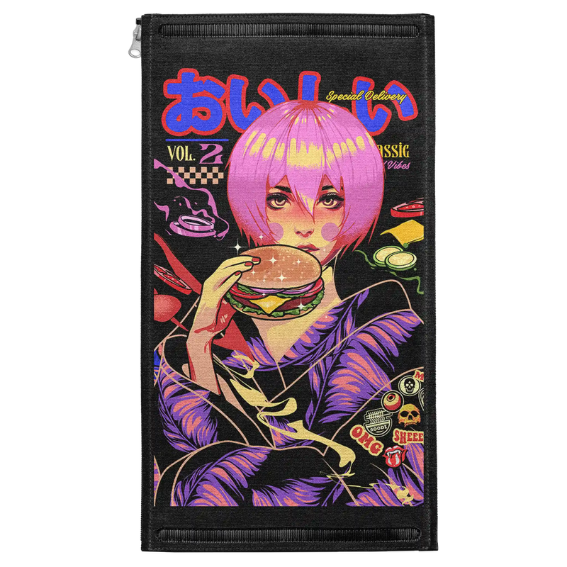 Oishi Burger Geisha Patch