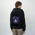 onemorecatritual patch on male essential zip hoodie in after hours