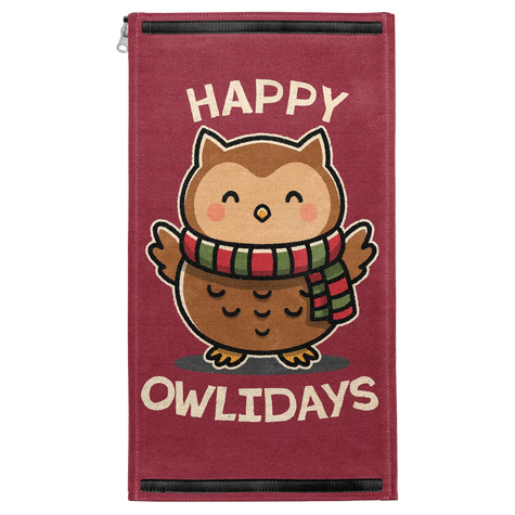 Owlidays Christmas swappable art panel mockup