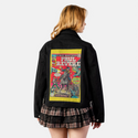 paulrevere patch on female atelier canvas jacket in nightfall