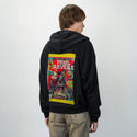 paulrevere patch on male essential zip hoodie in after hours