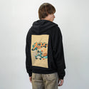 ramenwhimsy patch on male essential zip hoodie in after hours