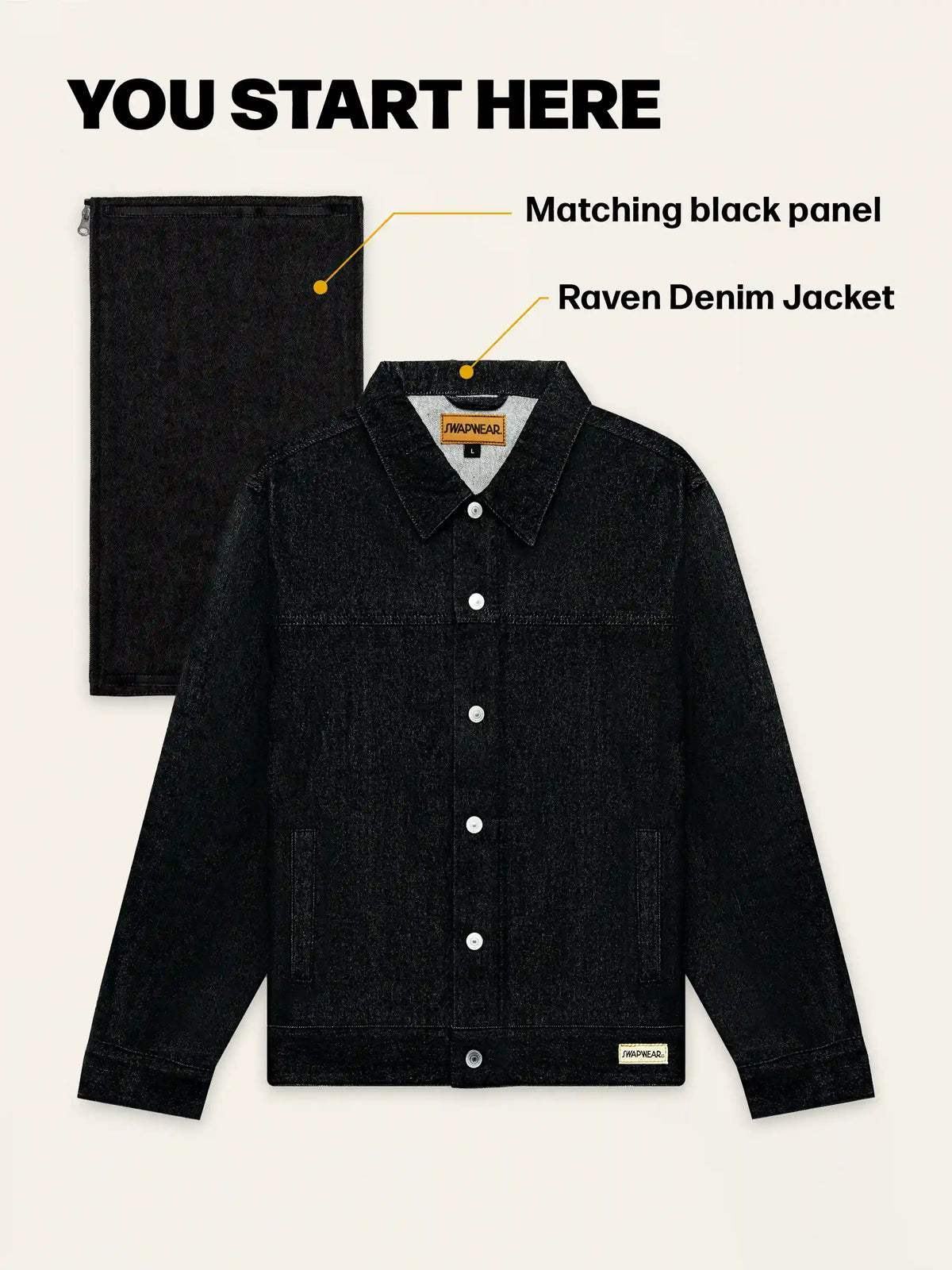 Raven Denim Jacket