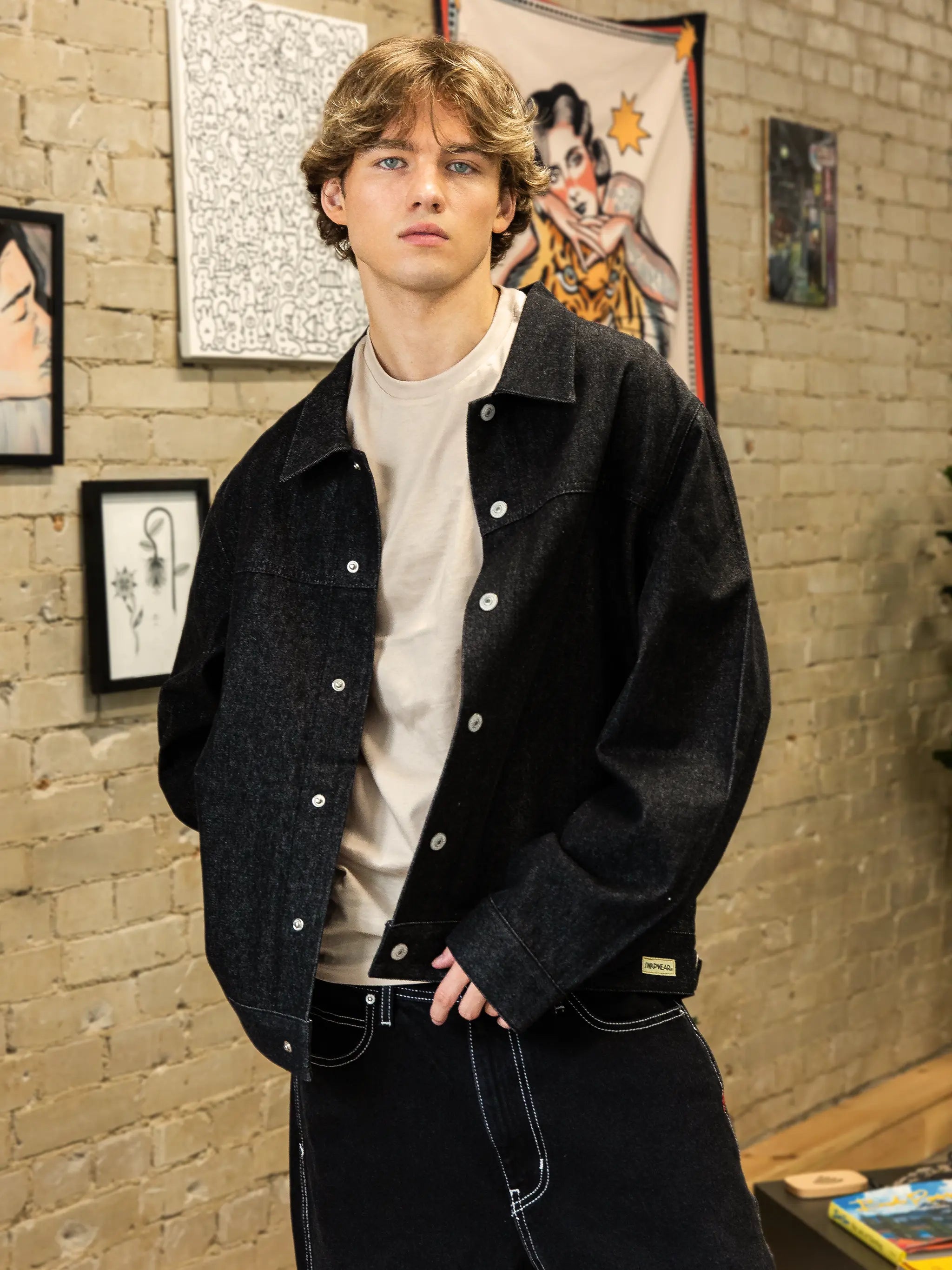 Raven Denim Jacket · SwapWear® Raven Denim Jacket · SwapWear®