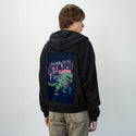 reachingforthestars patch on male essential zip hoodie in after hours