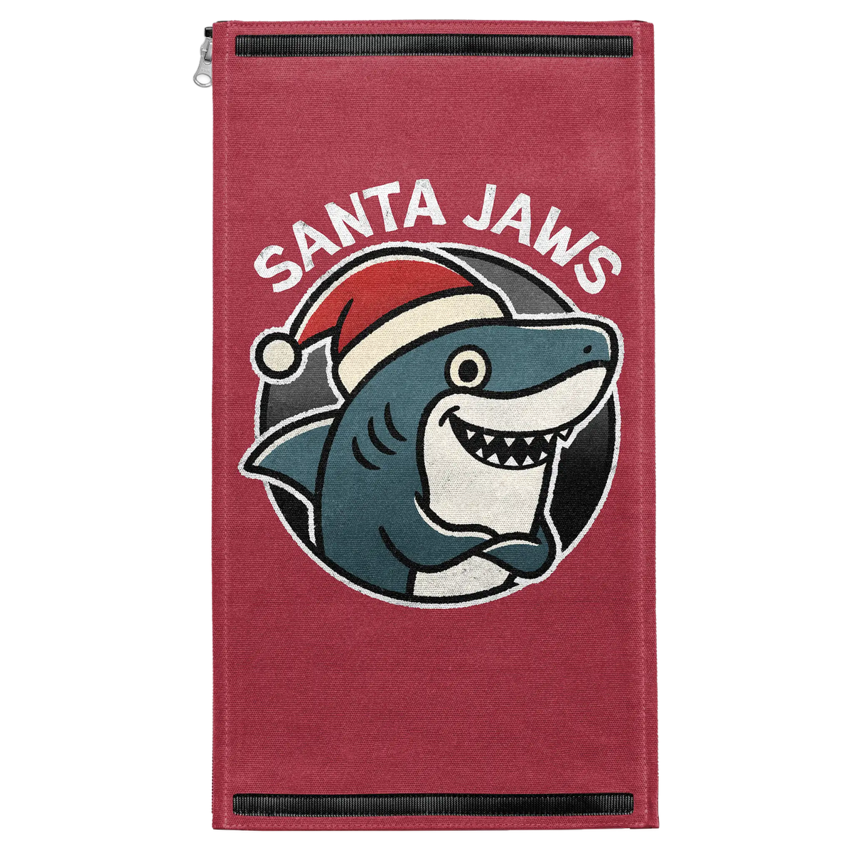 Santa Jaws Christmas swappable art panel mockup