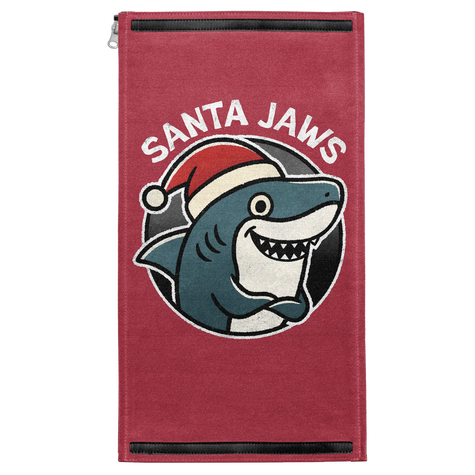 Santa Jaws Christmas swappable art panel mockup