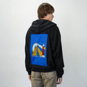 sharppencil patch on male essential zip hoodie in after hours