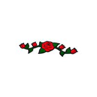 Rose Vine Iron-On Patch