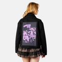 shroomcloudgirl patch on female atelier canvas jacket in nightfall