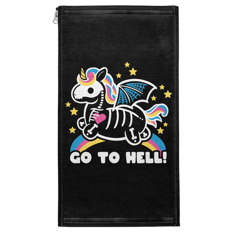 Skeleton Unicorn Patch