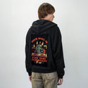 soulisimportant patch on male essential zip hoodie in after hours